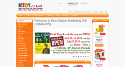 Desktop Screenshot of kids.net.my