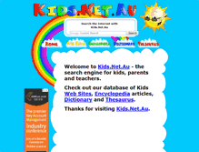 Tablet Screenshot of kids.net.au